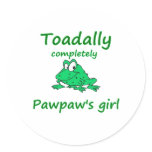 pawpaw's girl stickers