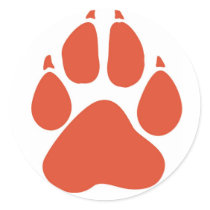Pawprint Sticker