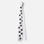 pawprints tie