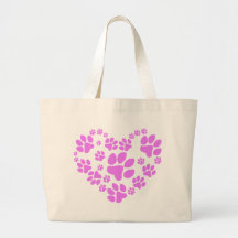 Paws Heart Draagtassen