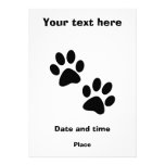 Paws Personalized Announcement