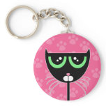 PAWS Pink - Keychain