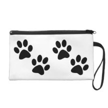 Paws Wristlet Purse