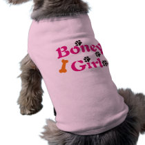 PawsID Dog Shirt Boney Girl
