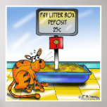 Pay Litter Box posters