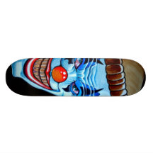 payaso custom skateboard