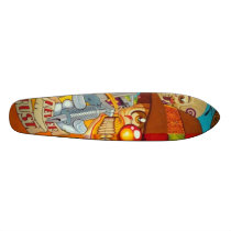 payaso skate deck