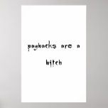 paybacks posters