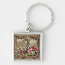 Paying the Harvesters, Gobelins Workshop Key Chain