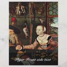 Payment (The In-Laws) By Cranach D. Ä. Lucas (Best Custom Flyer