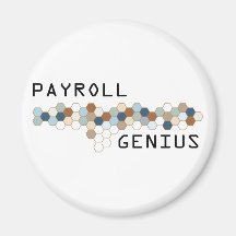 Payroll Genius Fridge Magnets