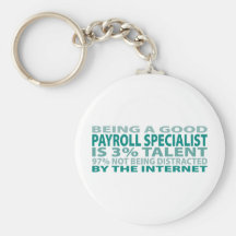 Payroll Specialist 3% Talent Key Chains