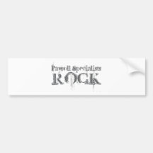 Payroll Specialists Rock Bumper Sticker