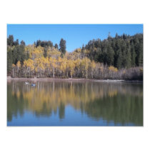Payson Lake In Autumn Photo