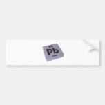 Pb Lead Bumper Sticker