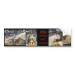 PBR  wimps not ALLOWED! Bumper Sticker bumper stickers