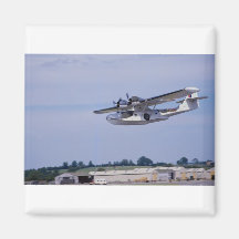 PBY, 5A Catalina, World War II reconnaissance flyi Refrigerator Magnets