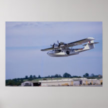 PBY, 5A Catalina, World War II reconnaissance flyi Print