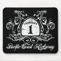 PCH Highway Sign Mouse Pads