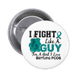PCOS Fight Like A Guy 15 Buttons
