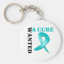 PCOS WANTED A CURE KEY CHAINS
