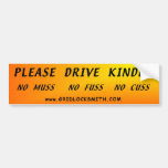 PDKindly-NoMFC-y+o Bumper Sticker