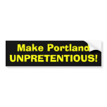 PDX reality bumper stickers