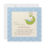 Pea in a Pod Boy Baby Shower Invitation