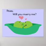 Pea Pod Sweethearts Poster posters