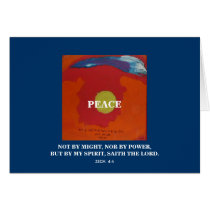 PEACE - 111811 GREETING CARD