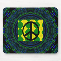 Peace 2007 mouse pad