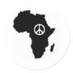 peace africa sticker