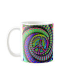 Peace and Flutterby Coffee Cup mugs