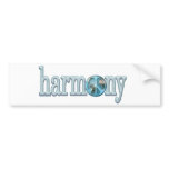peace and harmony bumper stickers