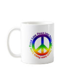 Peace and Love all around mugs