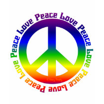Peace and Love all around Shirts