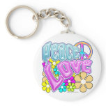 Peace And Love keychains