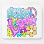 Peace And Love mousepads