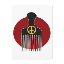 Peace and Nappyness Postcard
