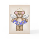 Peace Angel Bear cards
