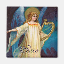 Peace Angel Magnet 4 of a set of 4