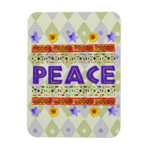 Peace Art Magnet