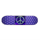 Peace Art Symbol Skate Boards