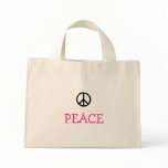 peace canvas bag