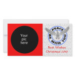 Peace Be With You Customized Photo Card