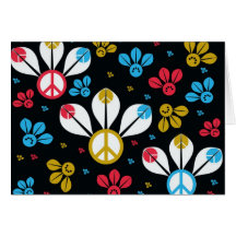 peace bees card