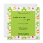 Peace Birthday Invitation