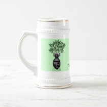 Peace bomb anti-war cool beer mug design