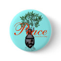 Peace bomb anti-war cool button design
