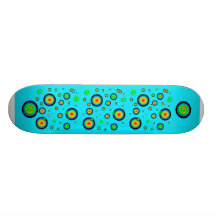 Peace Bubble Skateboard